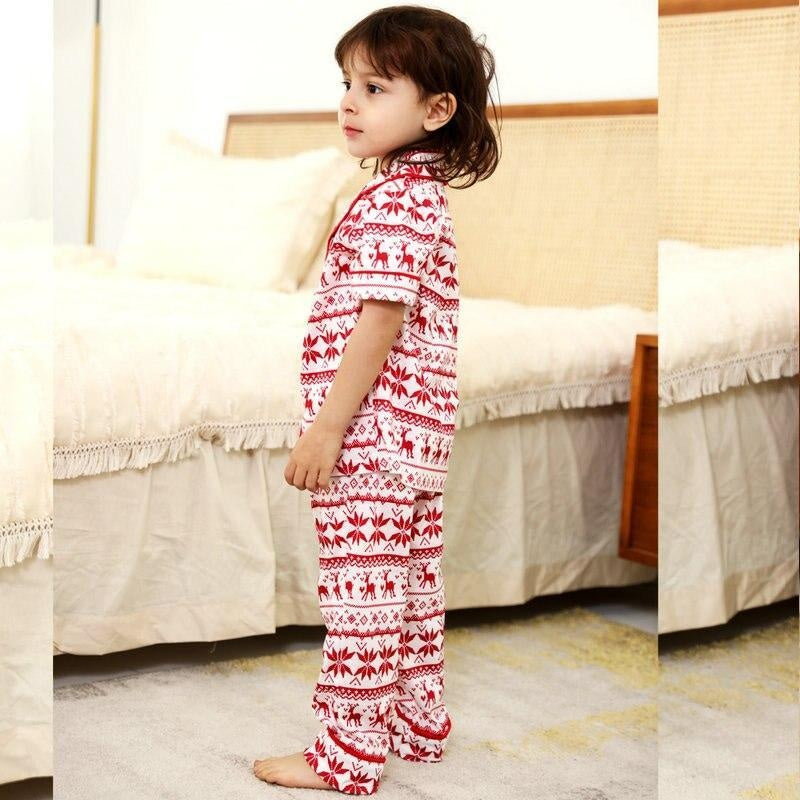 Family Matching Christmas Pajamas Sleepwear Outfits - MomyMall