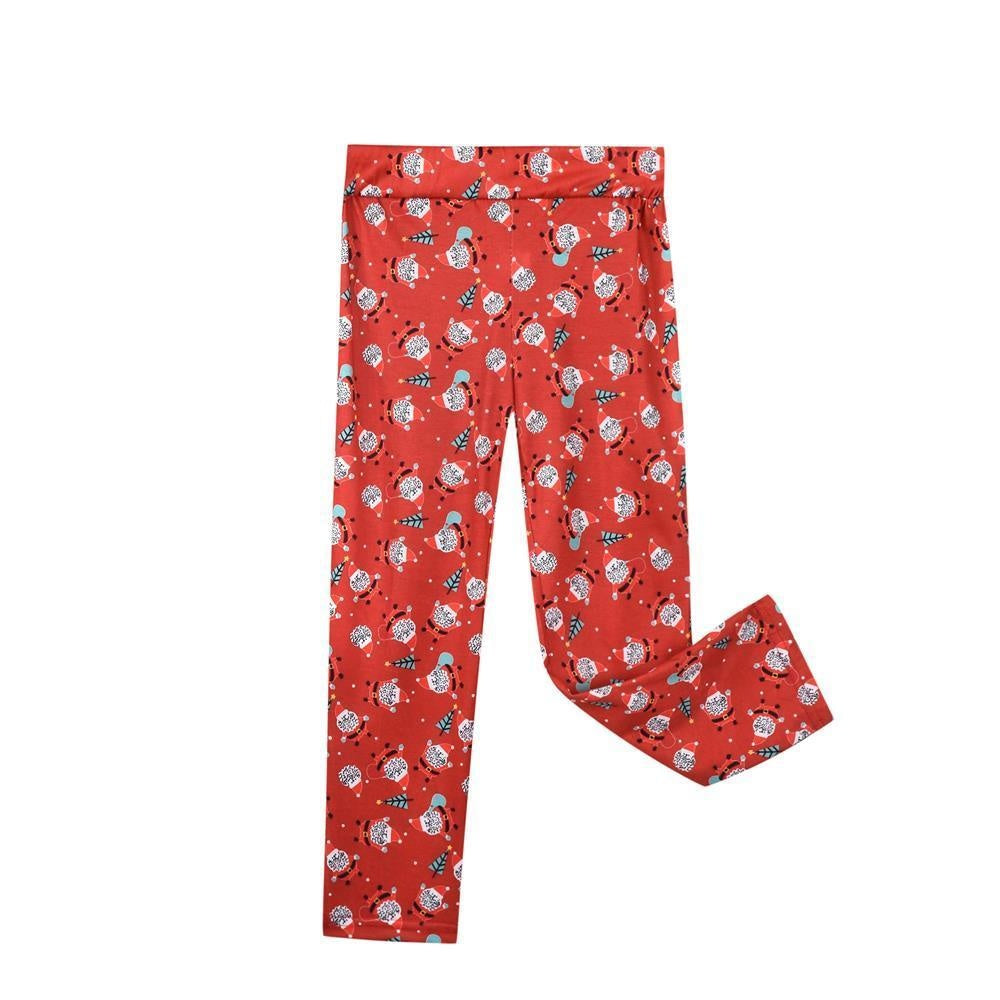 Family Matching Christmas Pajamas Kids Girls Boy Sleepwear Nightwear Outfit