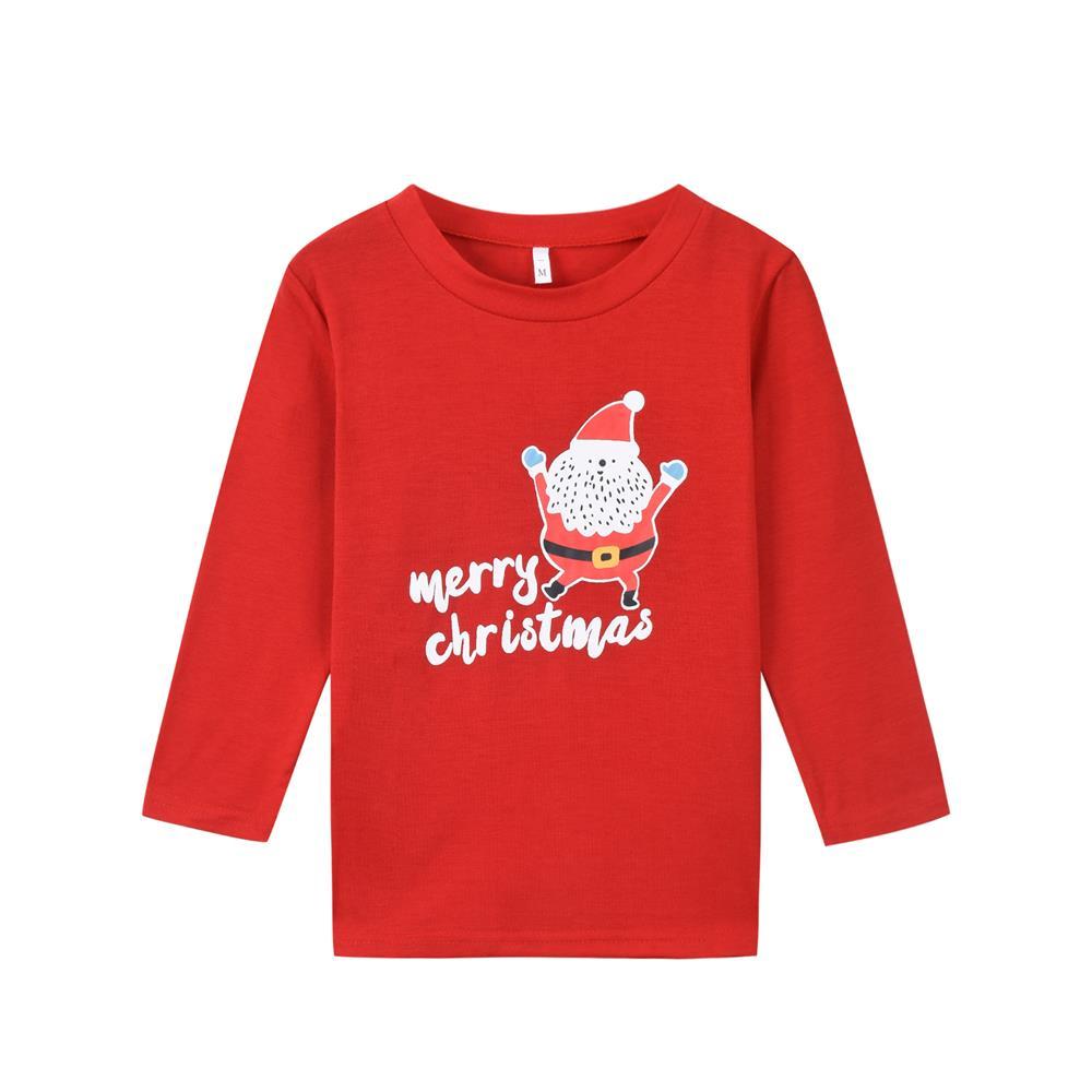 Family Matching Christmas Pajamas Kids Girls Boy Sleepwear Nightwear Outfit