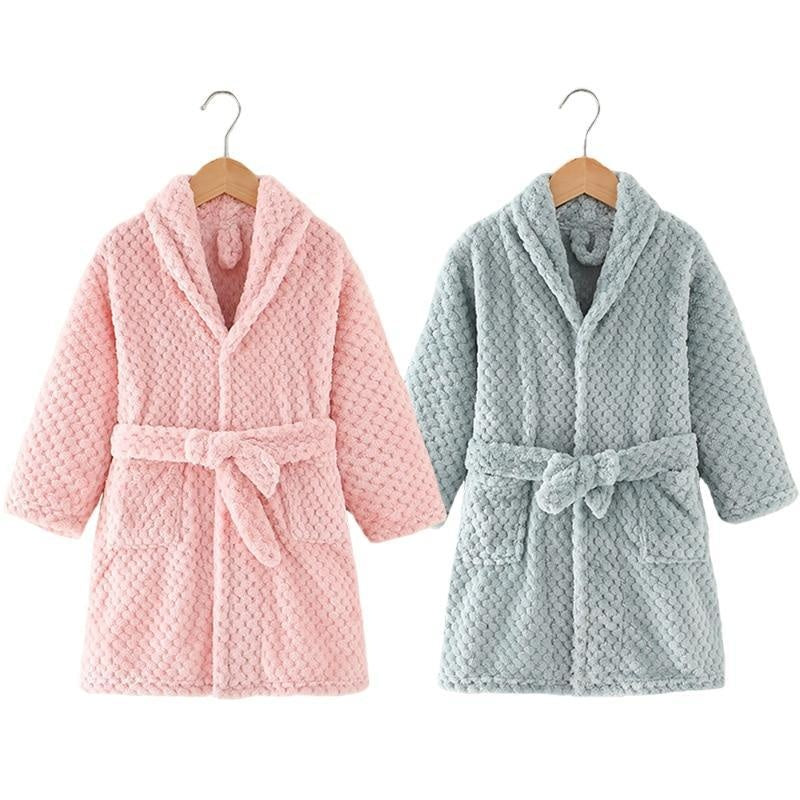 Family Matching Outfits Boy Girls Sleepwear Mom and Me Pajamas Robe - MomyMall