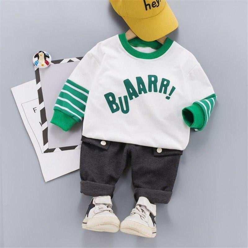 Autumn Baby Boy Dinosaur Sets 2 Pcs