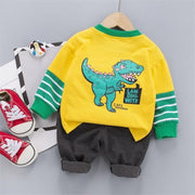 Autumn Baby Boy Dinosaur Sets 2 Pcs