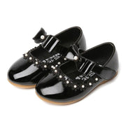 Girls Spring Autumn Princess Shoes - MomyMall Black / US5.5/EU21/UK4.5Toddle