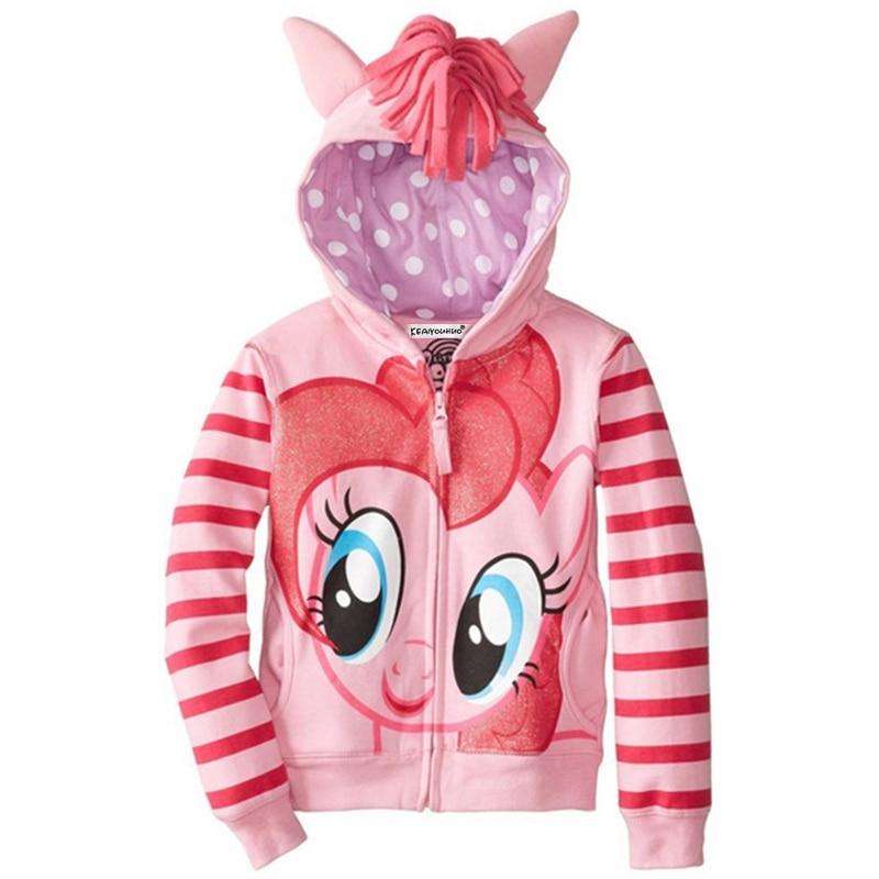 Kids Girls Spring Casual Pony Coats - MomyMall