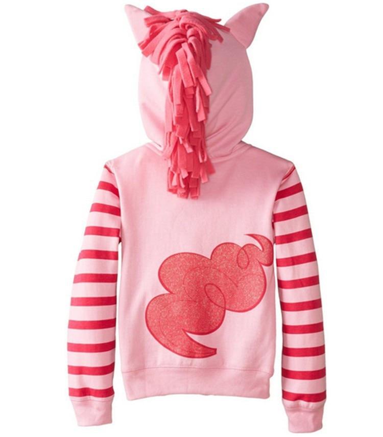 Kids Girls Spring Casual Pony Coats - MomyMall