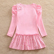 Girls Long Sleeve Spring Autumn New Embroidered Dress 2~8 Years