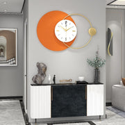 Modern Silent Sweep Wall Clock - Luxury Large Metal Wall Watch Clock Decoration - MomyMall