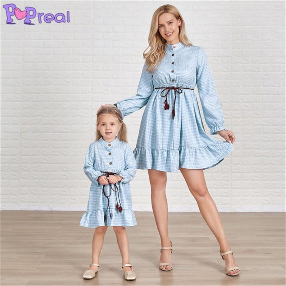 Family Matching Parent-Child Mom Daughter Dress - MomyMall