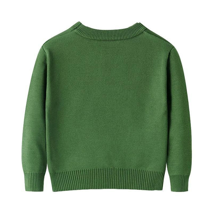 Boy Sweater Autumn/winter New Style Cartoon Double Bottoming Tops 2-6 Years