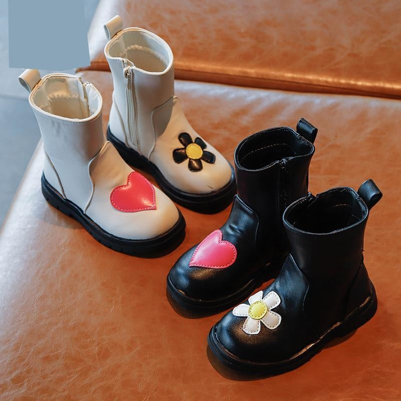 Kids Knee High Boots Autumn Winter Princess Fashion Shoes - MomyMall