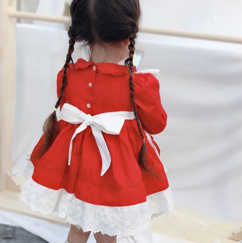 Baby Girl Spanish Princess Lolita Birthday Christening Boutique Party Dresses 1-7 Years - MomyMall