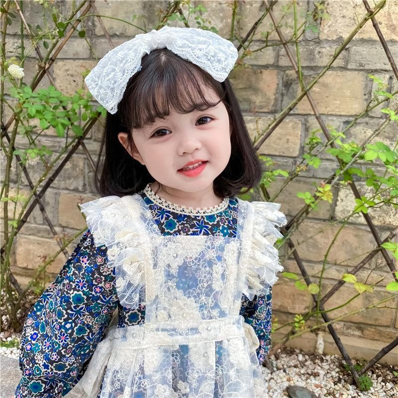 Autumn Girls Fashion Floral Dresses 1-6 Years - MomyMall