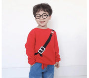 New Children Jacket Cartoon Fashion Backpack Sweatshirt 1-6 Years - MomyMall