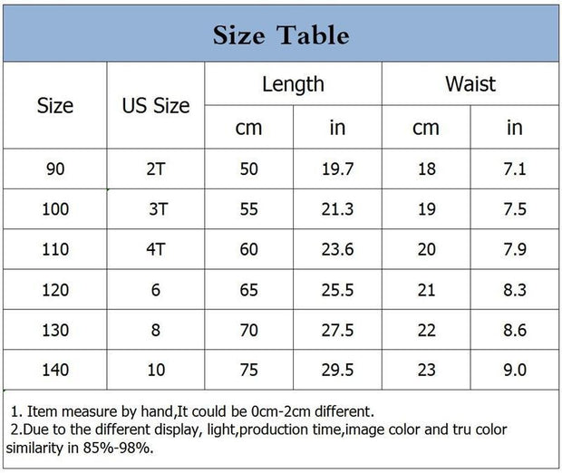 Spring Autumn Pure Color Girls Pants Kids Leggings