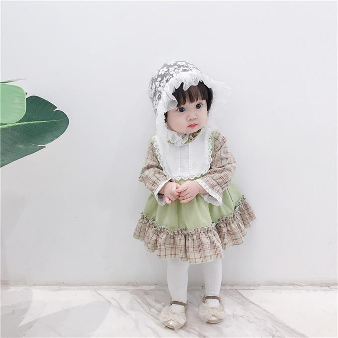 Baby Girl Spanish Dress Lolita Princess Birthday Christening Party Gown Boutique Dresses - MomyMall