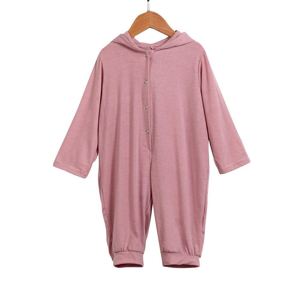 Infant Baby Romper Hooded Romper Jumpsuit