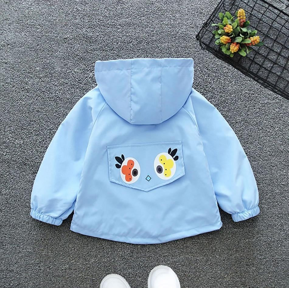 Autumn Girl Cartoon Animal Jacket Zipper Cardigan Coat