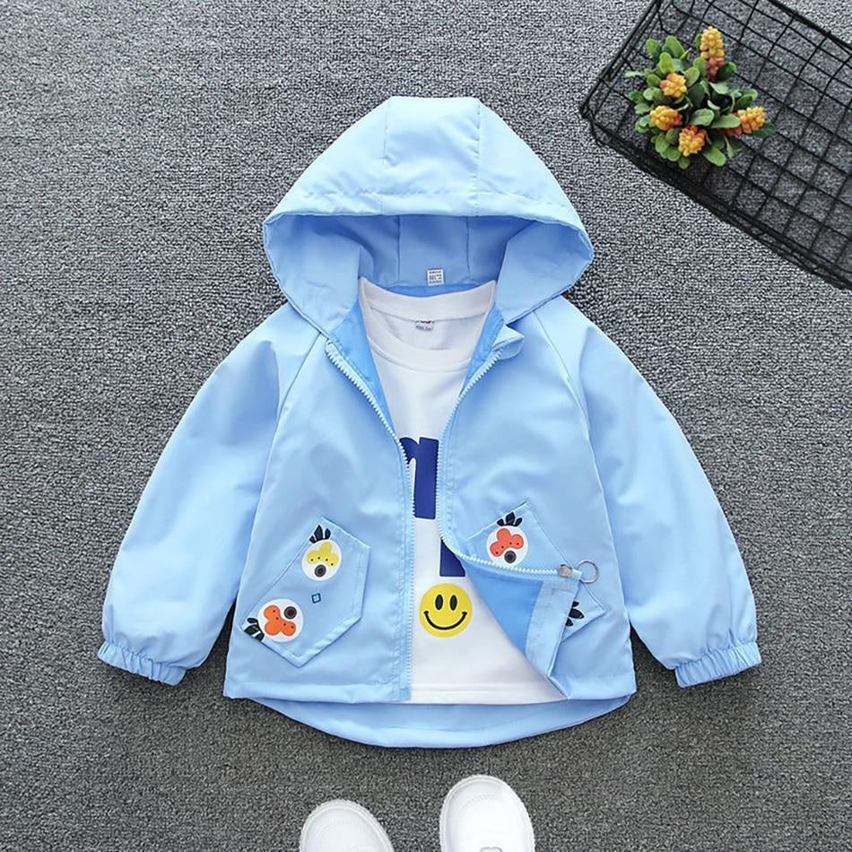 Autumn Girl Cartoon Animal Jacket Zipper Cardigan Coat