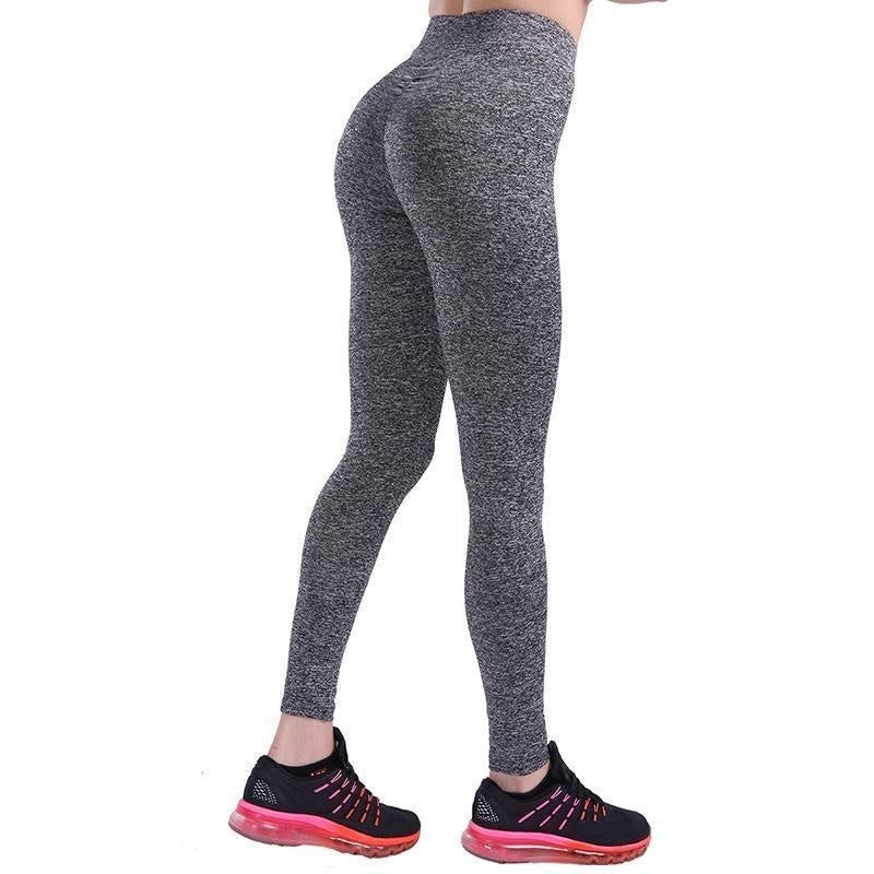 Seamless Push Up Ruched Workout Leggings