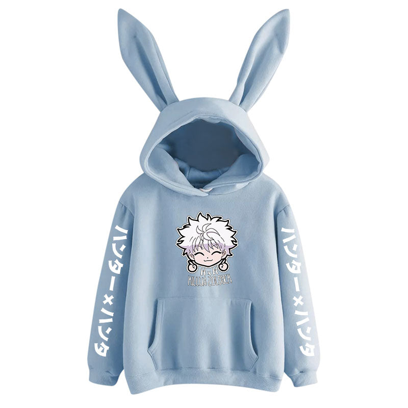 unter X Hunter Killua Rabbit Hoodie Women