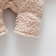 New Autumn and Winter Baby Romper Trendy Bear Design Long-sleeve Jumpsuit - MomyMall