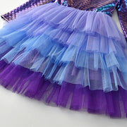 Girls Elegant Tutu Dress Long Sleeve Princess Vestidos Party Dresses 2-8 Years - MomyMall
