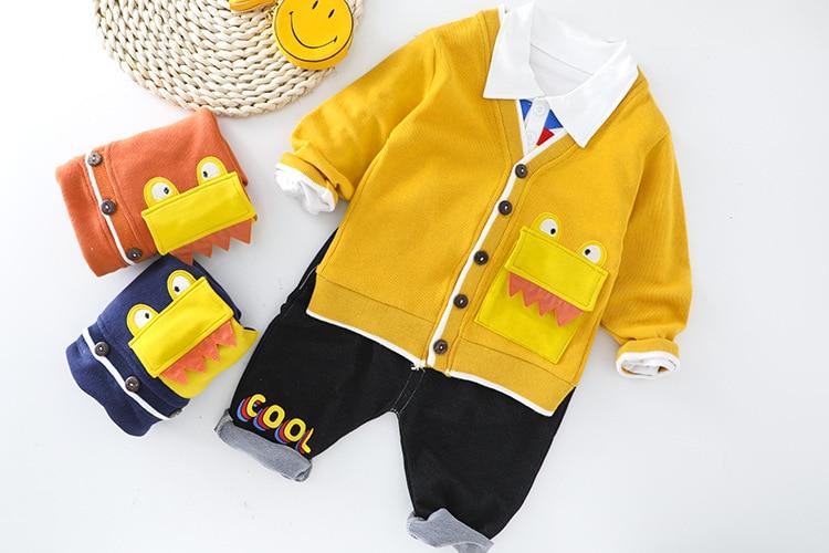 Toddler Baby Boy Cartoon 3 Pcs/sets - MomyMall