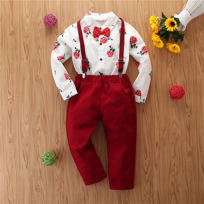 Baby Boys Set Cotton Long Sleeve Spring/Autumn 2 Pcs 3-24 Months - MomyMall