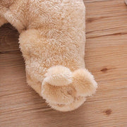 Baby Bear Warm Romper Fleece Hooded Jumpsuit - MomyMall