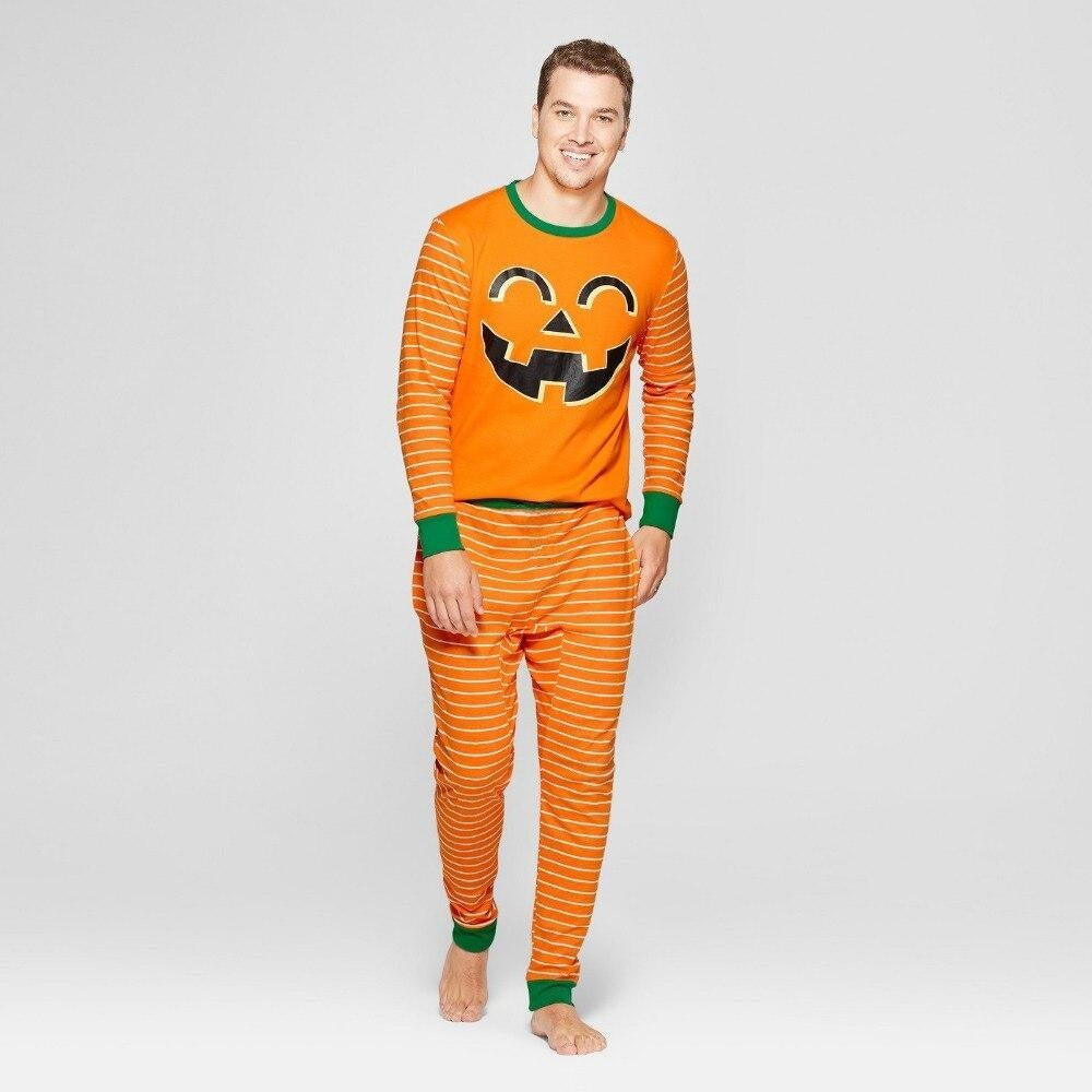 Family Matching Halloween Pajamas Sets Mother Father Daughter Son Sleepwear - MomyMall