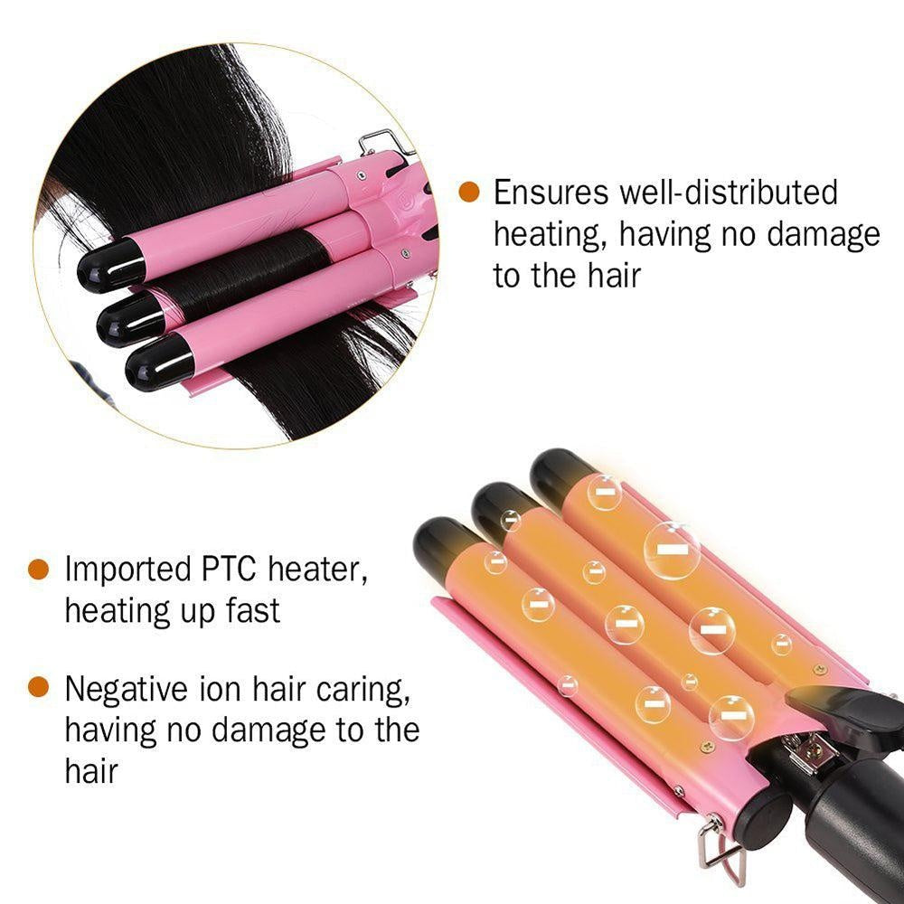 Doll Hair Triple Barrel Hair Curler - MomyMall