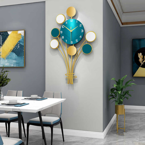 Luxury Nordic Creative Clocks Living Room Wall clecoration