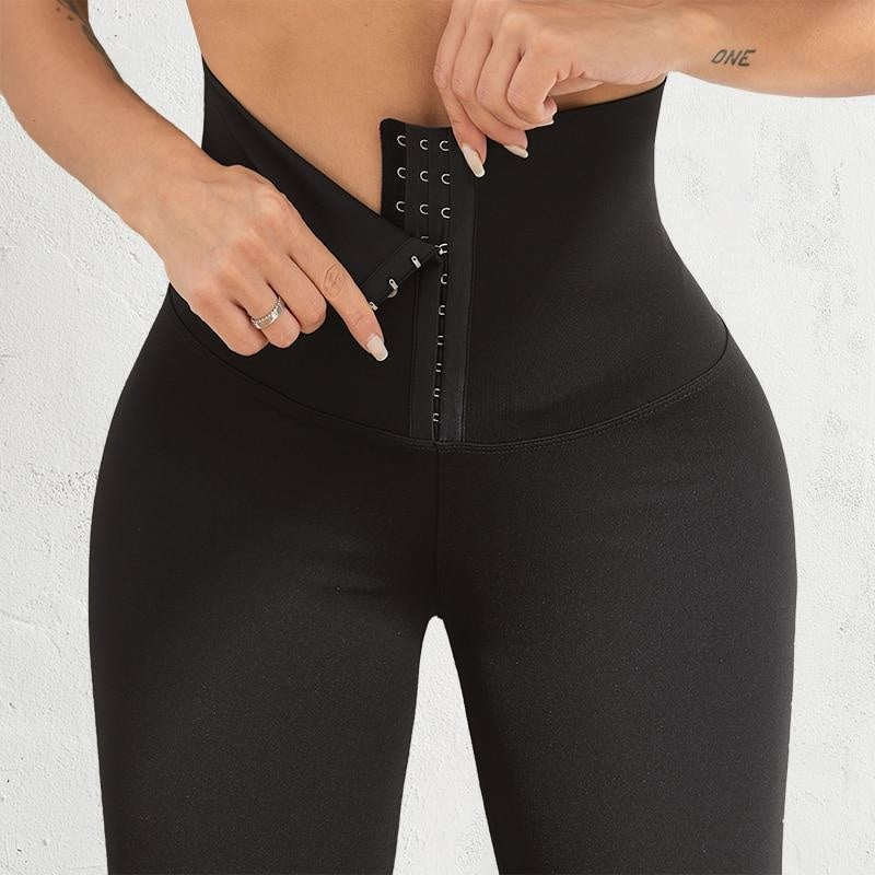 High Waist Seamless Fitness Corset Leggings