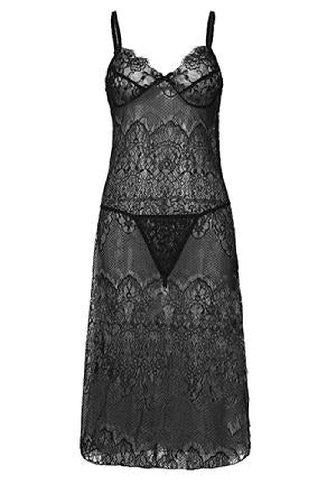 HOLLYE - ROBE LINGERIE EN DENTELLE