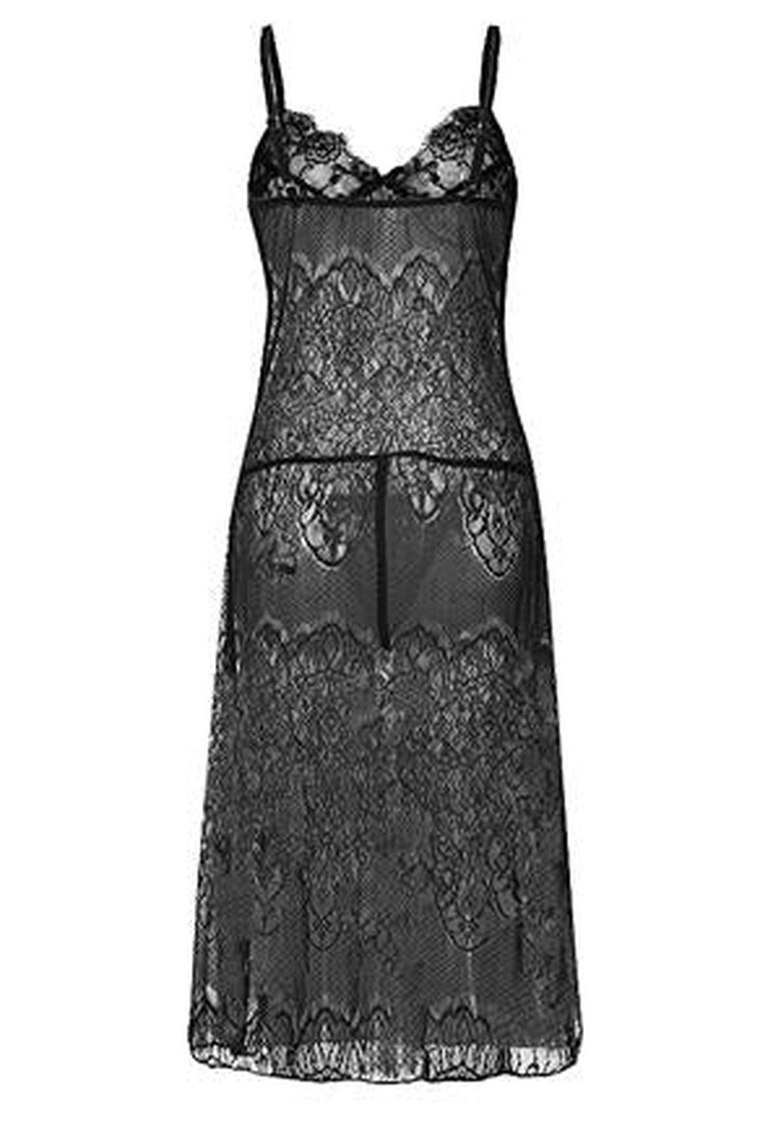 HOLLYE - LACE LINGERIE DRESS