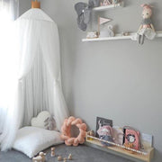 Baby Crib Canopy - MomyMall White