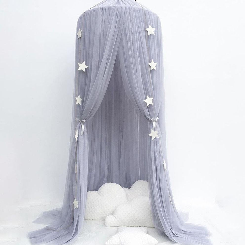 Baby Crib Canopy - MomyMall Purple