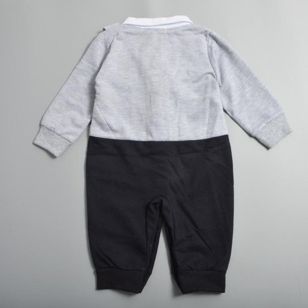 Baby Boy Gentleman Strampler Bodysuit Partyanzug 2-teiliges Outfit 0–24 Monate