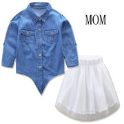 Mother Daughter Matching Girls Outfits Family Sets 2 Pcs - MomyMall