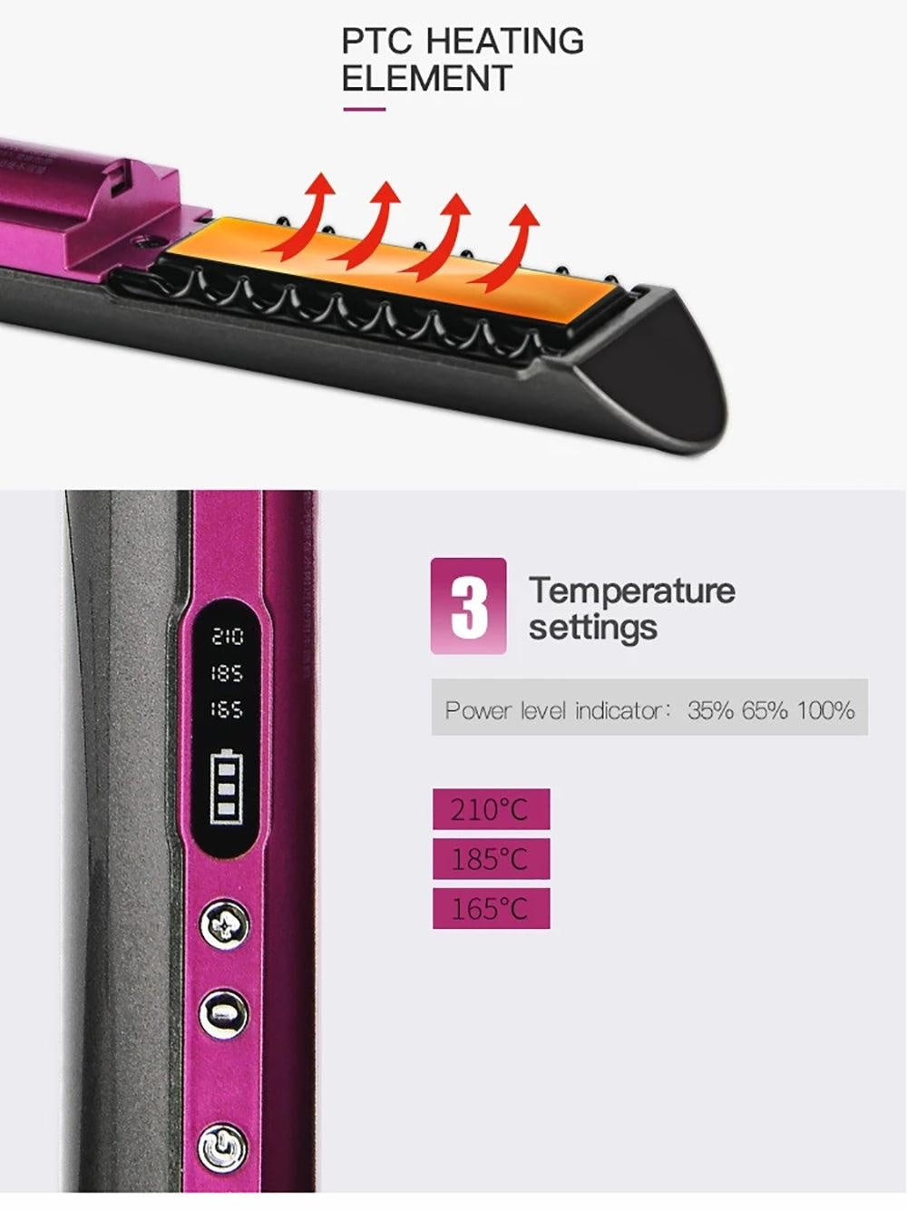 Cordless Hair Straightener - MomyMall