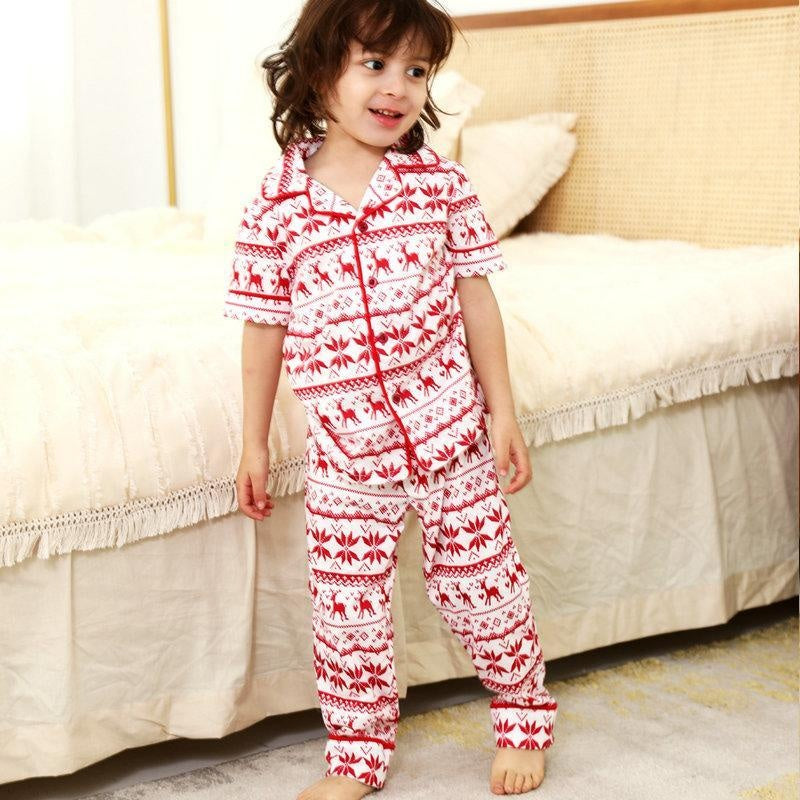 Family Matching Christmas Pajamas Sleepwear Outfits - MomyMall