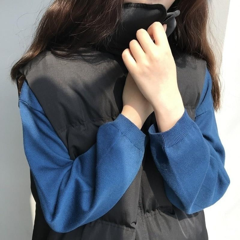 Oversized Zip Up Puffer Vest