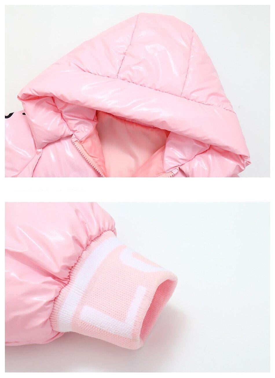 Winter New Big Pocket Down Jacket Boys Girls Thickened Down Jacket Coats