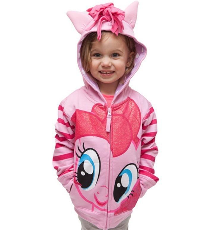 Kids Girls Spring Casual Pony Coats - MomyMall