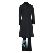 Women's Long Sleeve Printing Suit Pants Casual Elegant Business Suit Sets Two-piece Suit - MomyMall