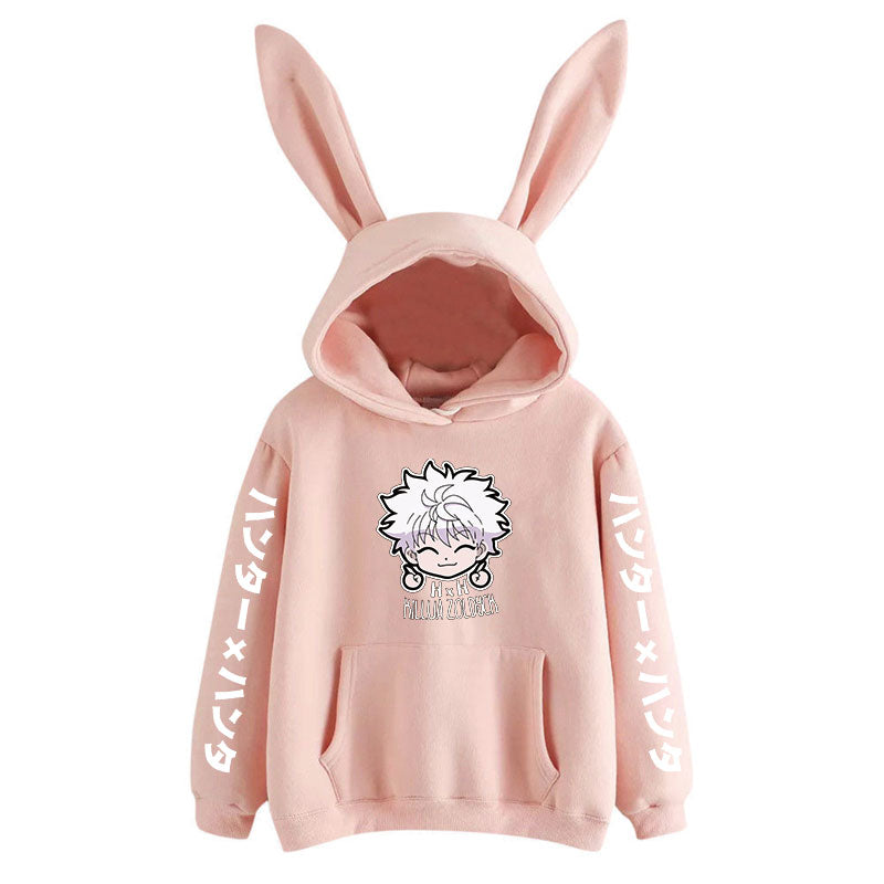 unter X Hunter Sweat à capuche Killua Rabbit Femme