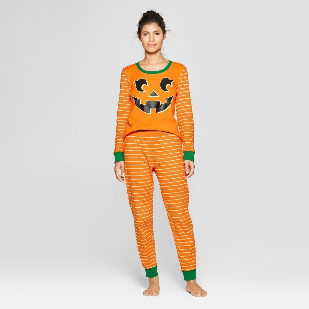 Family Matching Halloween Pajamas Sets Mother Father Daughter Son Sleepwear - MomyMall