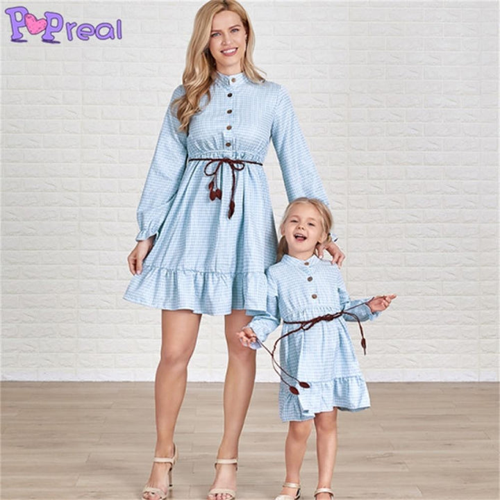 Family Matching Parent-Child Mom Daughter Dress - MomyMall