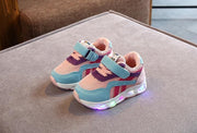 Boys Girls Luminous Sole Glowing Sneakers Shoes - MomyMall Pink / US5.5/EU21/UK4.5Toddle