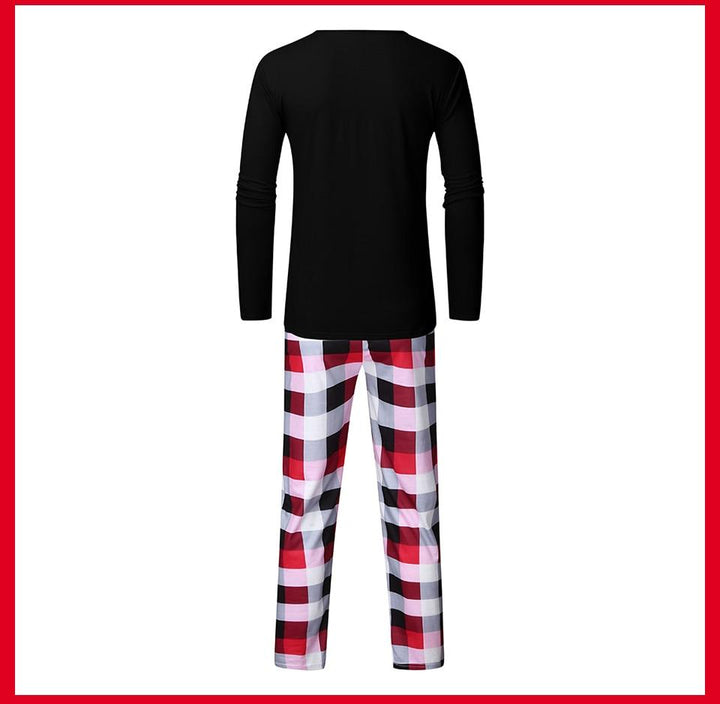 Family Christmas Pajamas Mommy Daughter Son Matching Family Look Outfit Nightwear